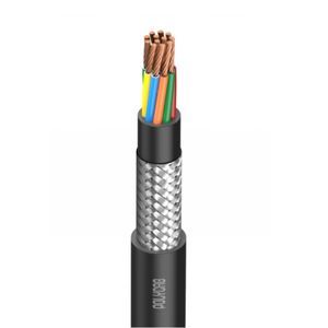 Polycab 0.50mm 4 Core Braided Copper Cable